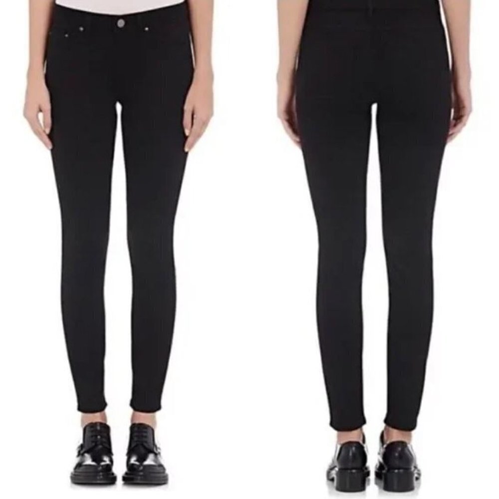 Acne Studios Skin 5 Black Stretch Denim Skinny Jeans Size 25